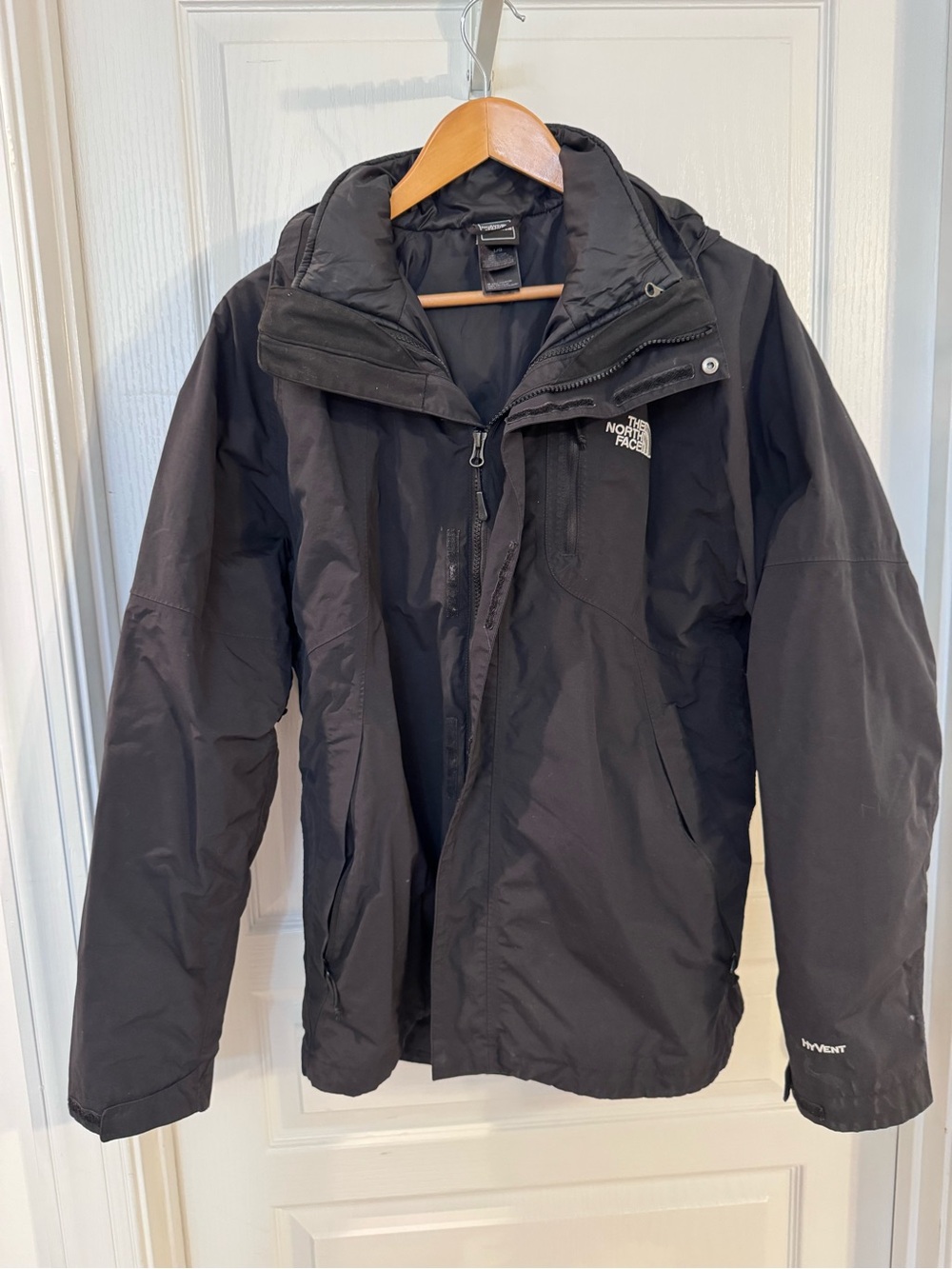 The North Face Men’s Black HyVent 3-in-1 Jacket